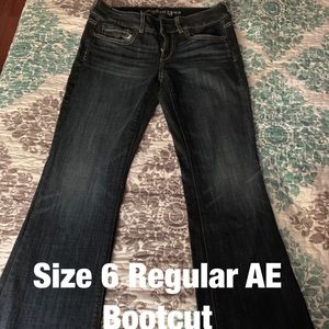 American Eagle bootcut jeans